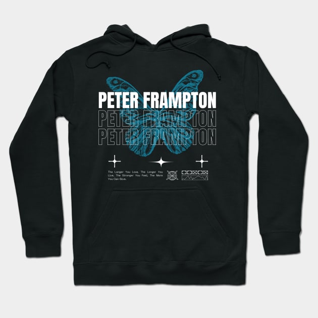 Peter Frampton // Butterfly Hoodie by Saint Maxima